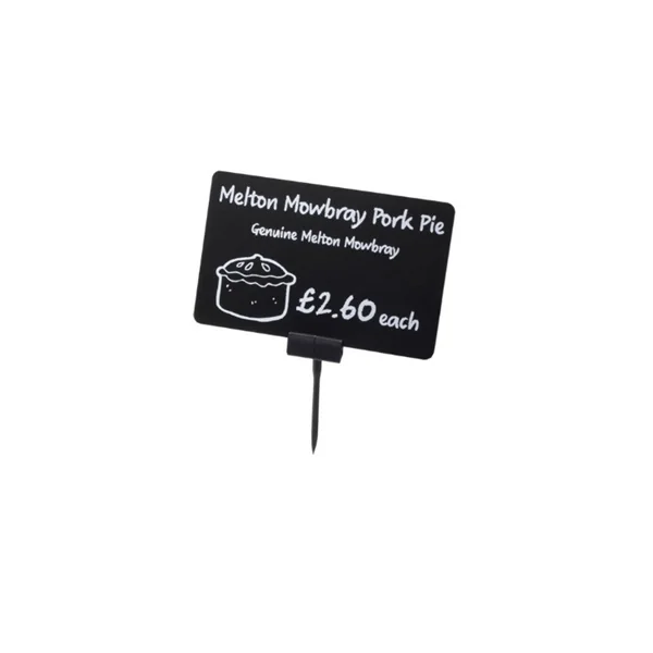 R910920-sort-prisskilteholder-med-spyd Sort prisskilteholder med spyd