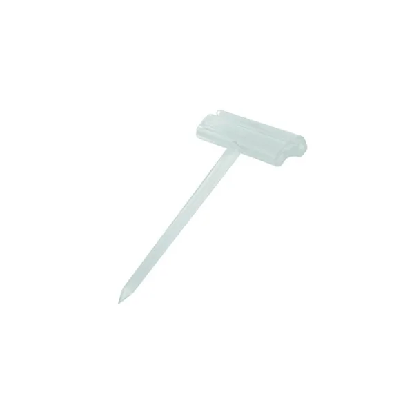 Transparent prisskilteholder med spyd
