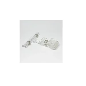 Transparent skilteholder 80 mm til prisskilte