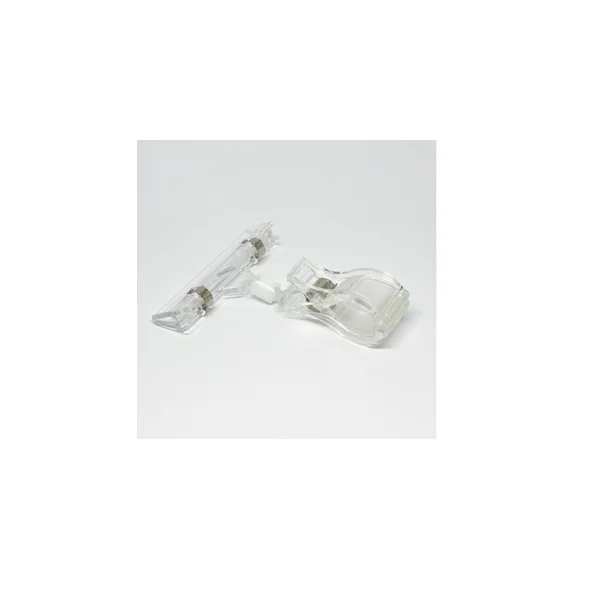 Transparent skilteholder 80 mm til prisskilte